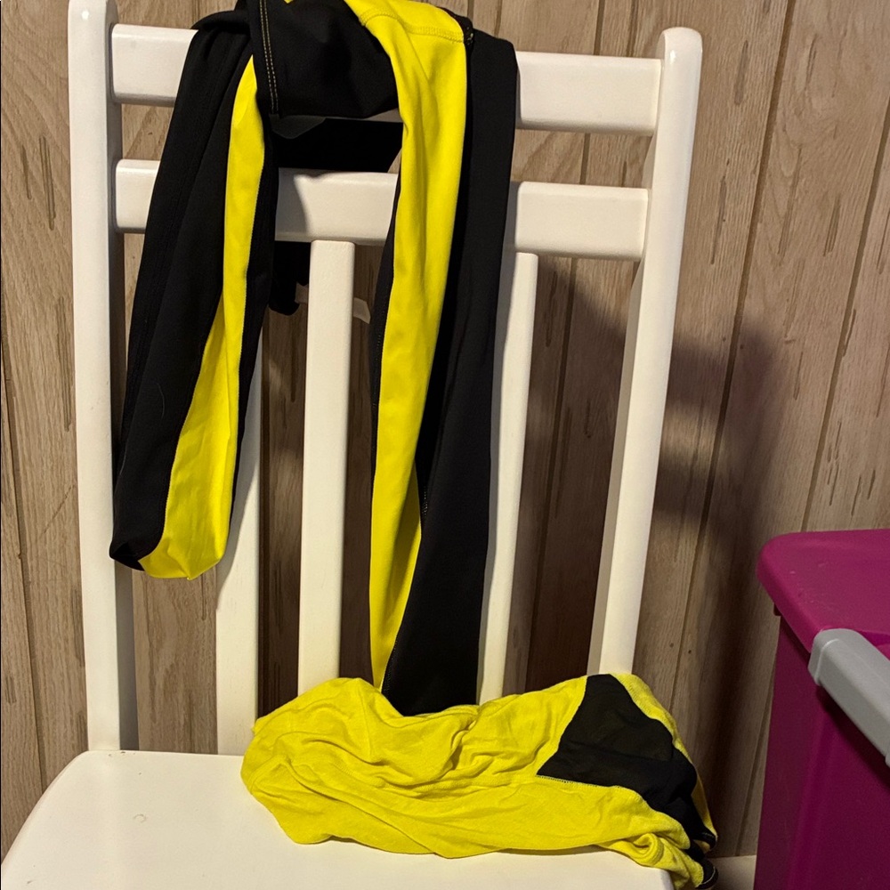 RISE Lularoe Black and Yellow Athletic SET- Must go as bundle !!!